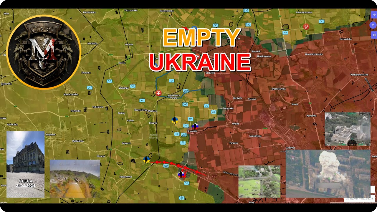 Empty Streets Of Ukraine | Klishchiivka Has Fallen | Military Summary 